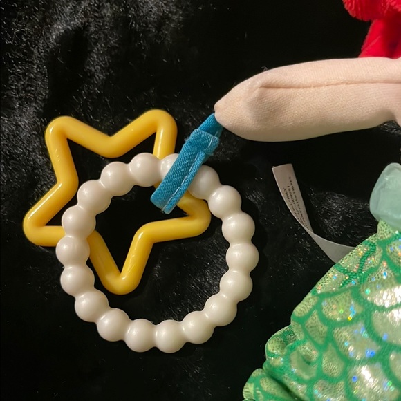 Disney Princess Ariel Plush Toy and Book Set Crinkle Teether - Picture 8 of 11